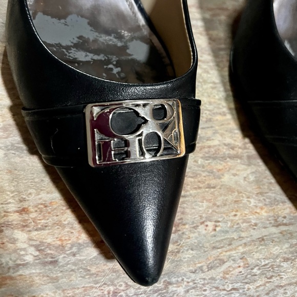 Coach Zuma pointy leather kitten heels - Picture 7 of 16